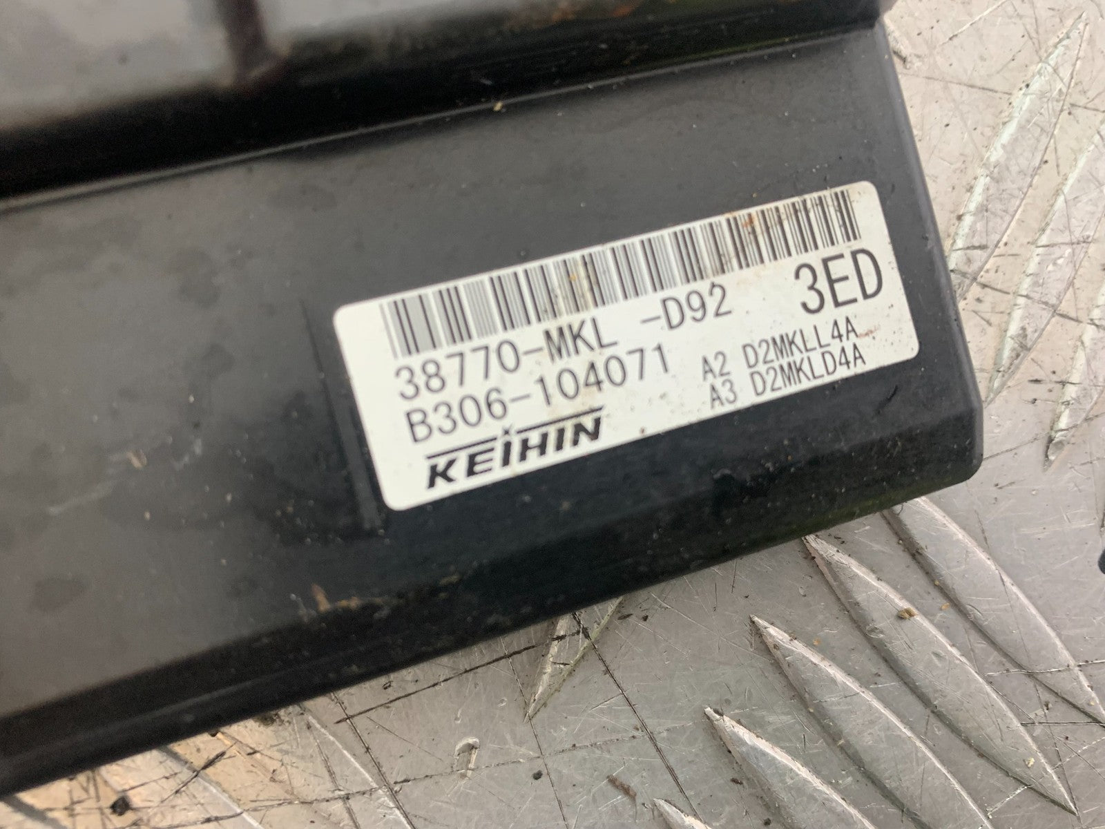 HONDA NC750 NC 750 X ECU LOKS KEY YEAR 2019 (CMB1223)