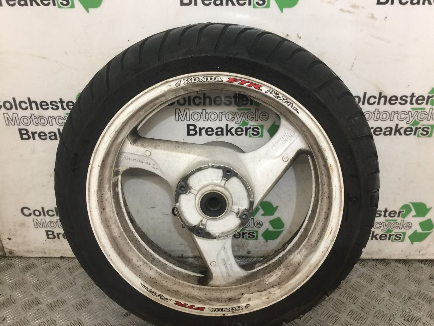 HONDA VTR1000 VTR 1000 FIRESTORM REAR WHEEL YEAR 2002 (STOCK 794)