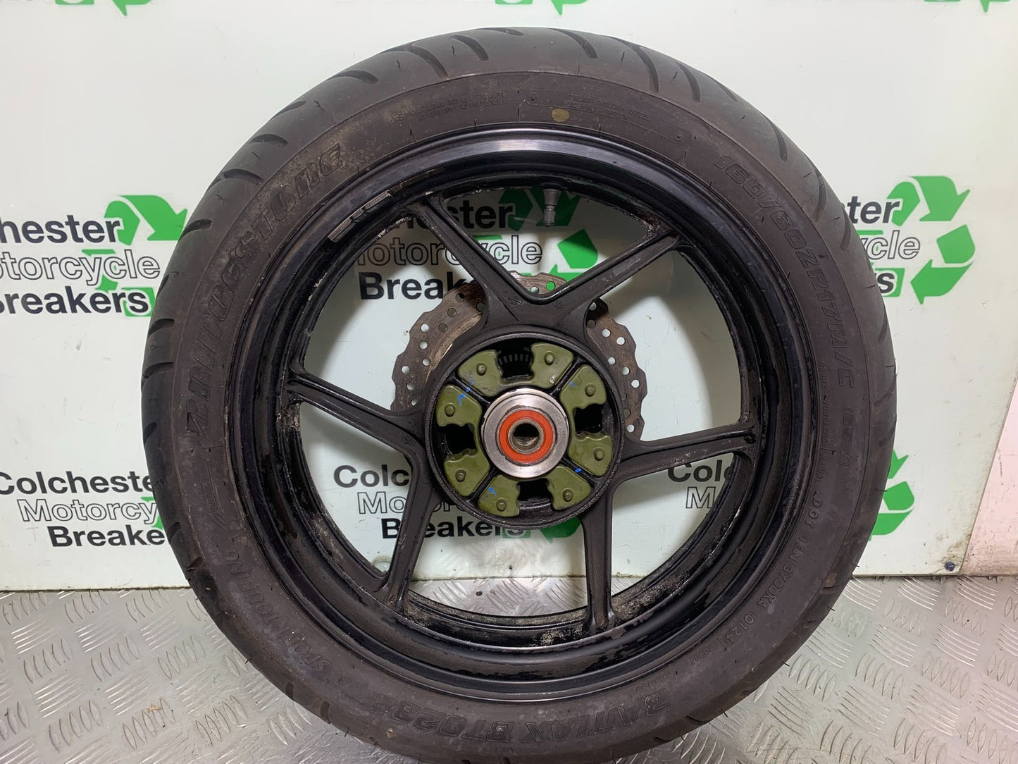 KAWASAKI 650 VERSYS REAR WHEEL  YEAR 2015-2018 (CMB1288)