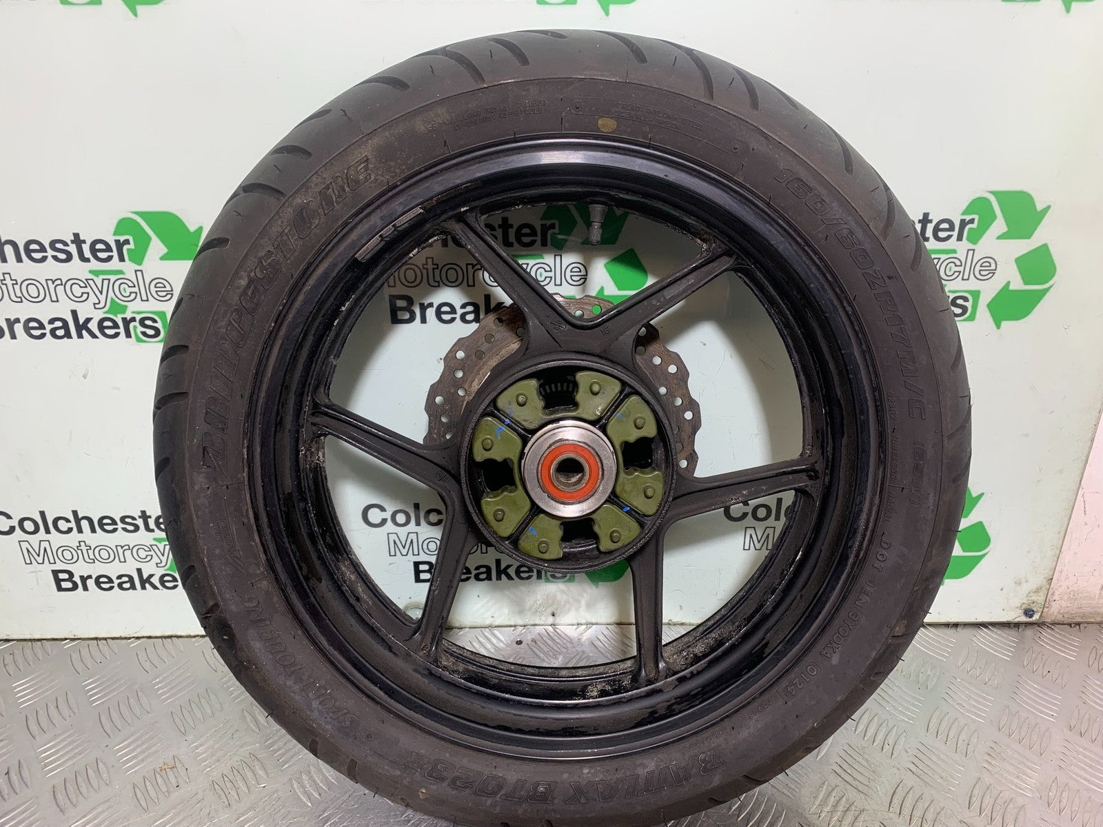 KAWASAKI 650 VERSYS REAR WHEEL  YEAR 2015-2018 (CMB1288)