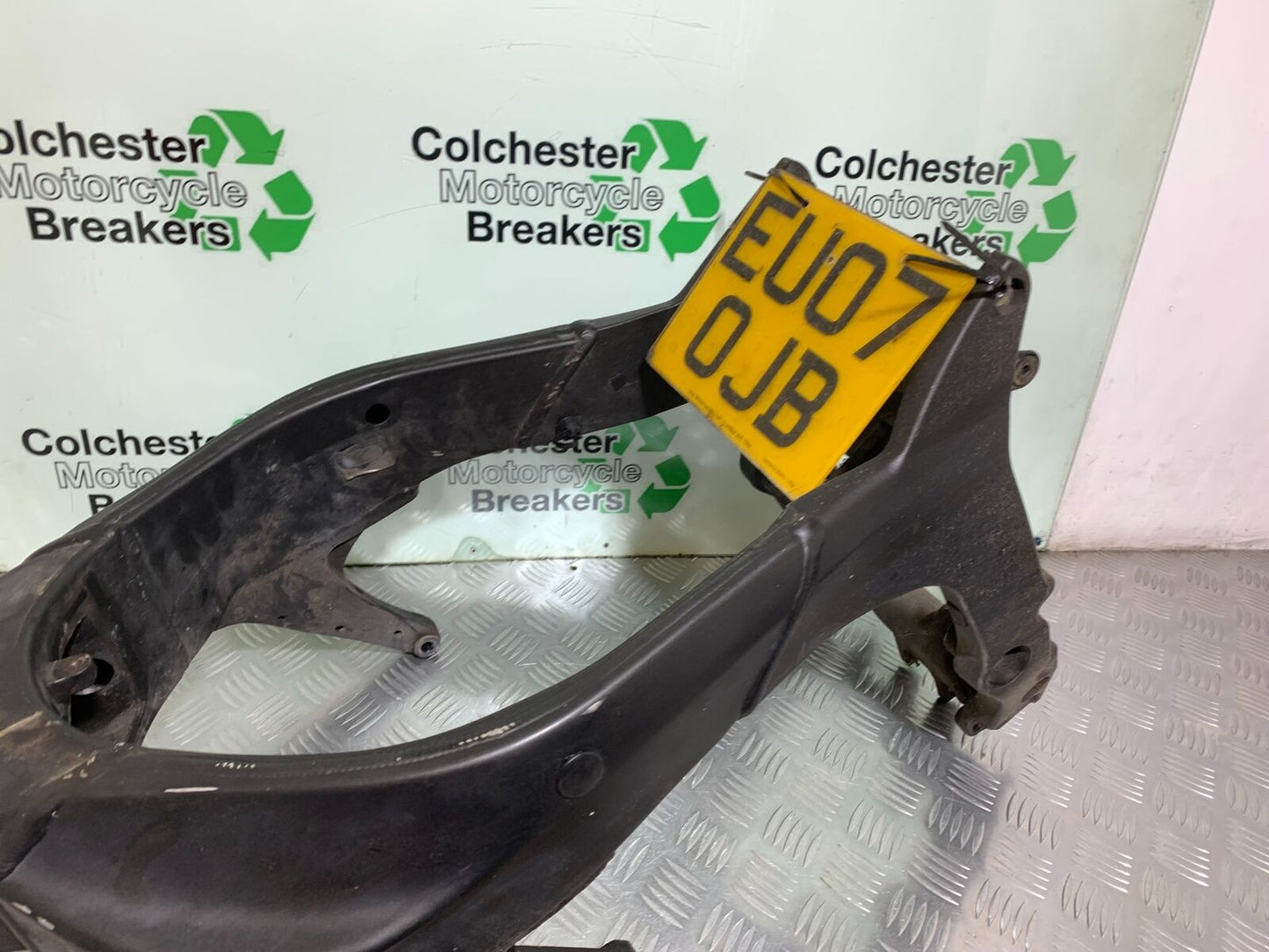 KAWASAKI ZX6R ZX6 R FRAME AND REG YEAR 2007 2008 (CMB1002)