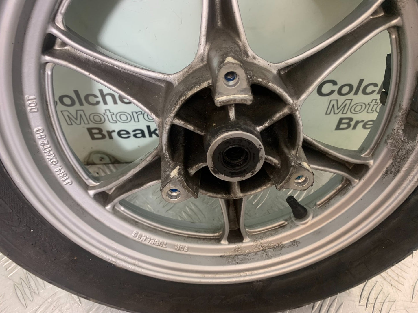 SUZUKI AN 200 UH 200 FRONT WHEEL YEAR 2007-2009 (CMB1256)