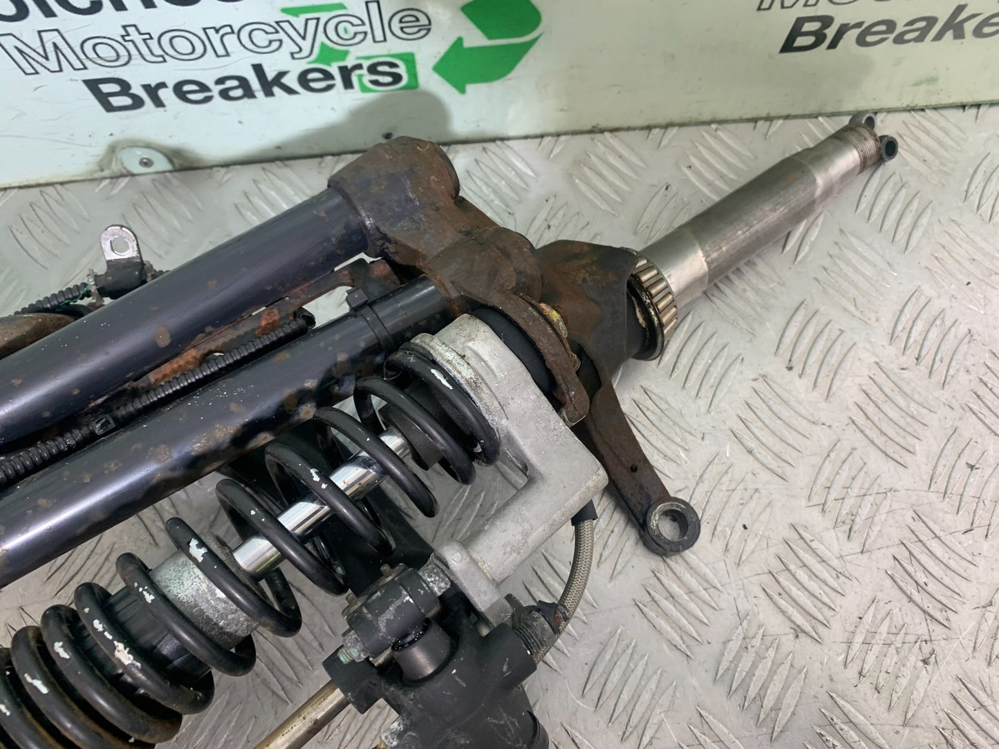 PIAGGIO MP3 250 ie LEFT FORK AND SHOCK  YEAR 2007 (CMB1307)