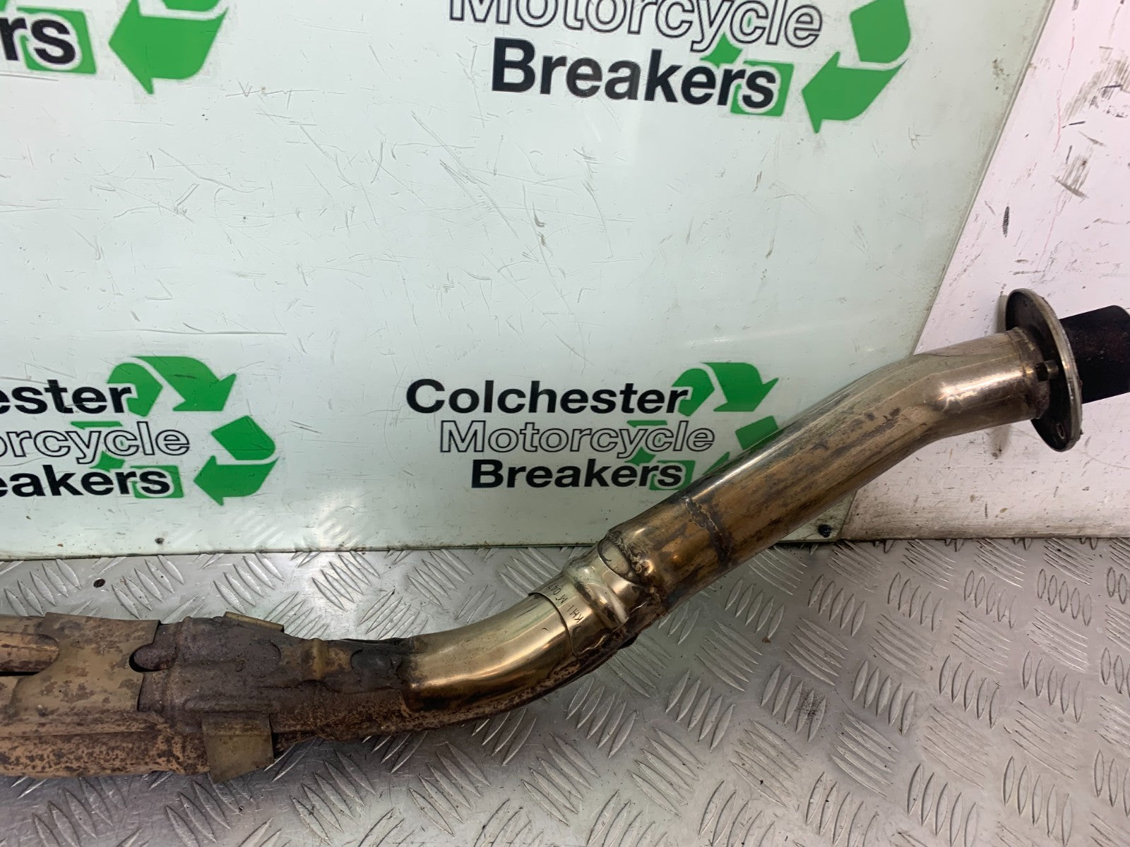 KAWASAKI ZX9R ZX9 R EXHAUST DOWNPIPES  YEAR 1998-1999 (CMB1329)