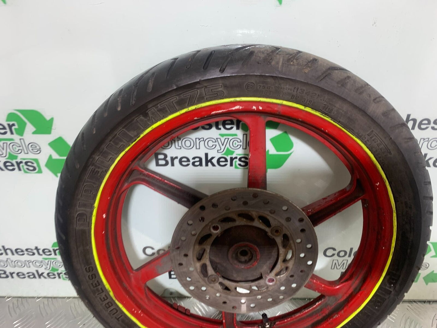 HONDA CBR125 CBR 125 REAR WHEEL  YEAR 2004-06  (CMB1040)