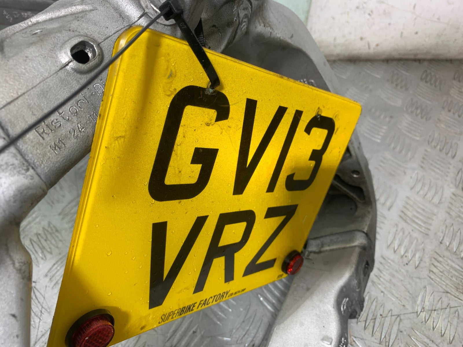 APRILIA TUONO 1000 V4R FRAME REG LOG BOOK YEAR 2011-13  (CMB1331)