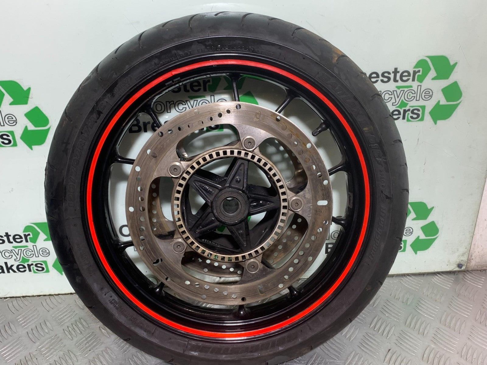 BMW S1000 RR FRONT WHEEL AND DISCS  YEAR 2015-2018 (CMB1246)