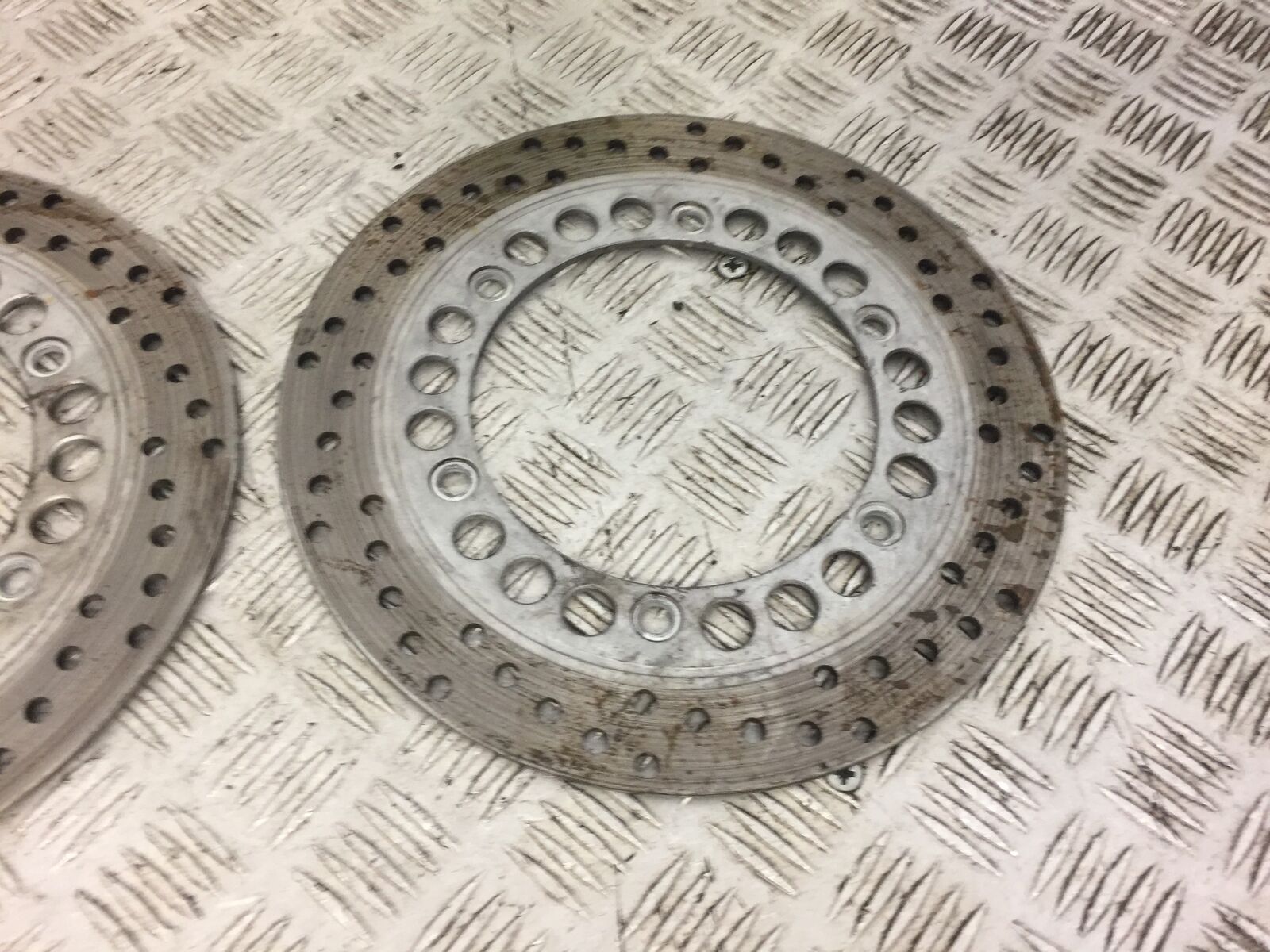 HONDA PC800 PC 800 PACIFIC COAST FRONT BRAKE DISCS YEAR 1998 (STOCK 516)
