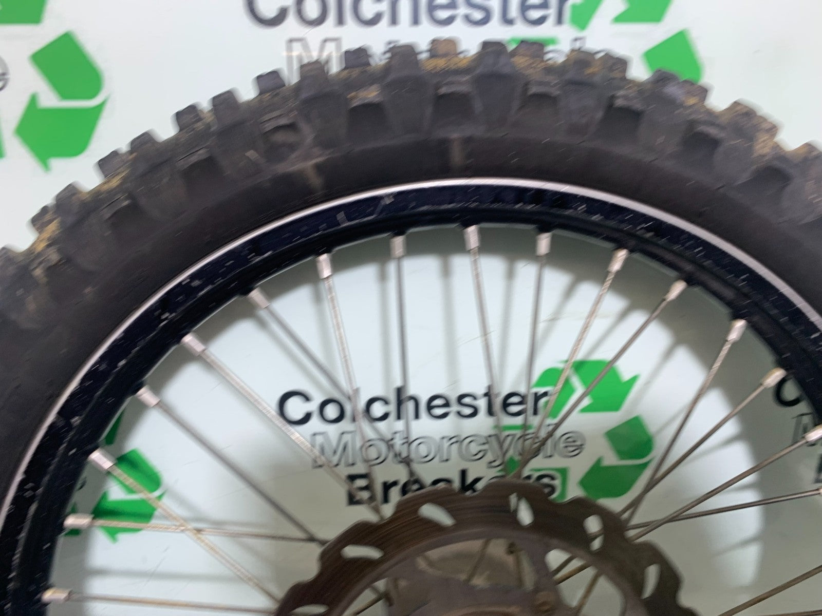 KAWASAKI KXF450 KXF 450 FRONT WHEEL YEAR 2013 CMB1217)