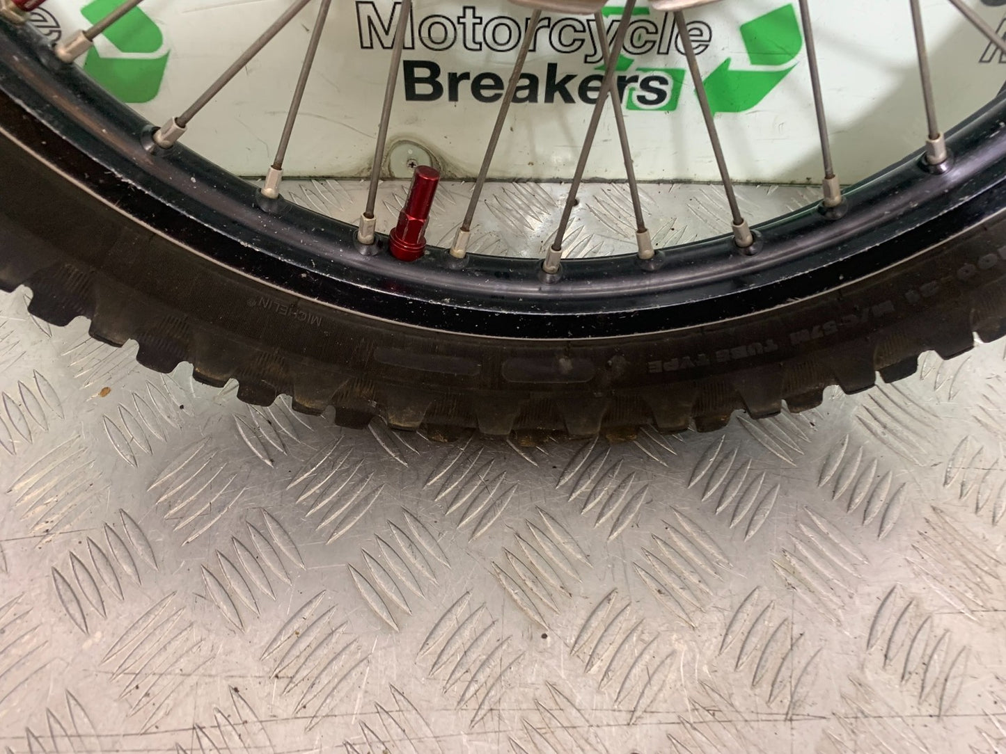 KAWASAKI KXF450 KXF 450 FRONT WHEEL YEAR 2013 CMB1217)