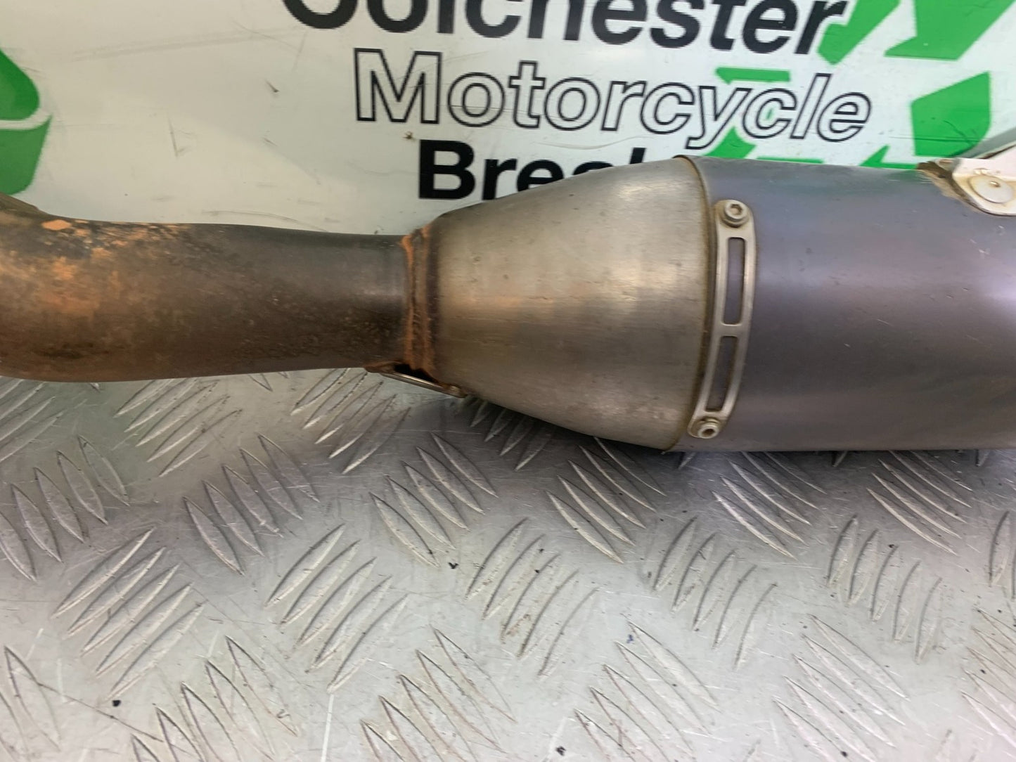 KAWASAKI KXF450 KXF 450 FMF SILENCER  YEAR 2013 CMB1217)