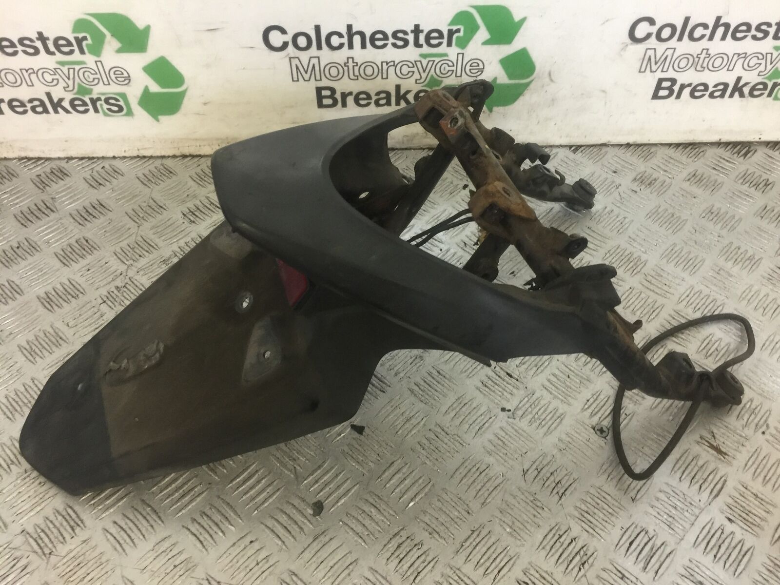 HONDA XL700 TRANSALP REAR MUDGUARD AND SUBFRAME  2008-2012  (STOCK 727)