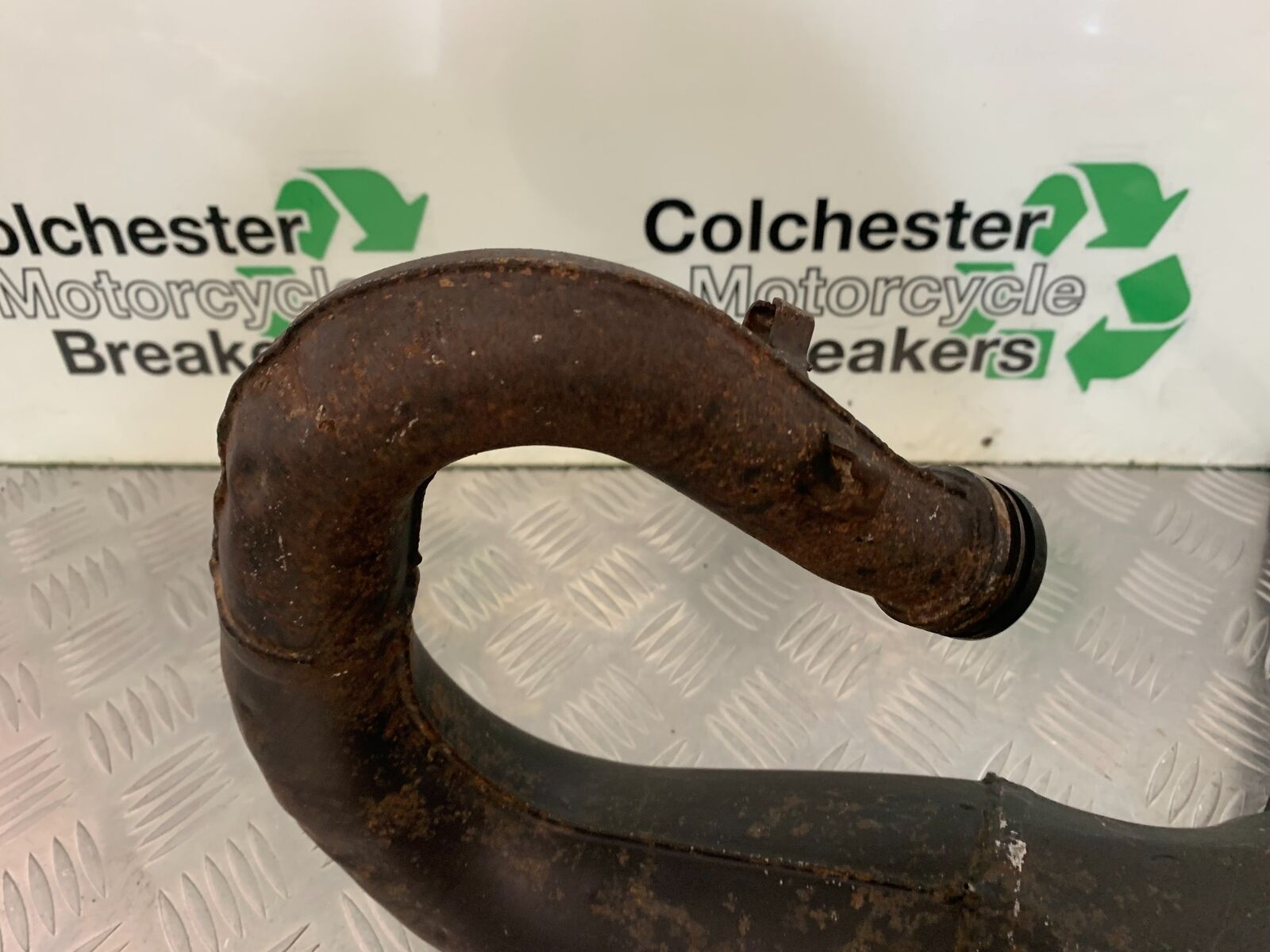 KAWASAKI KX85 KX 85 EXHAUST DOWNPIPE  YEAR 2004 (STOCK 985)