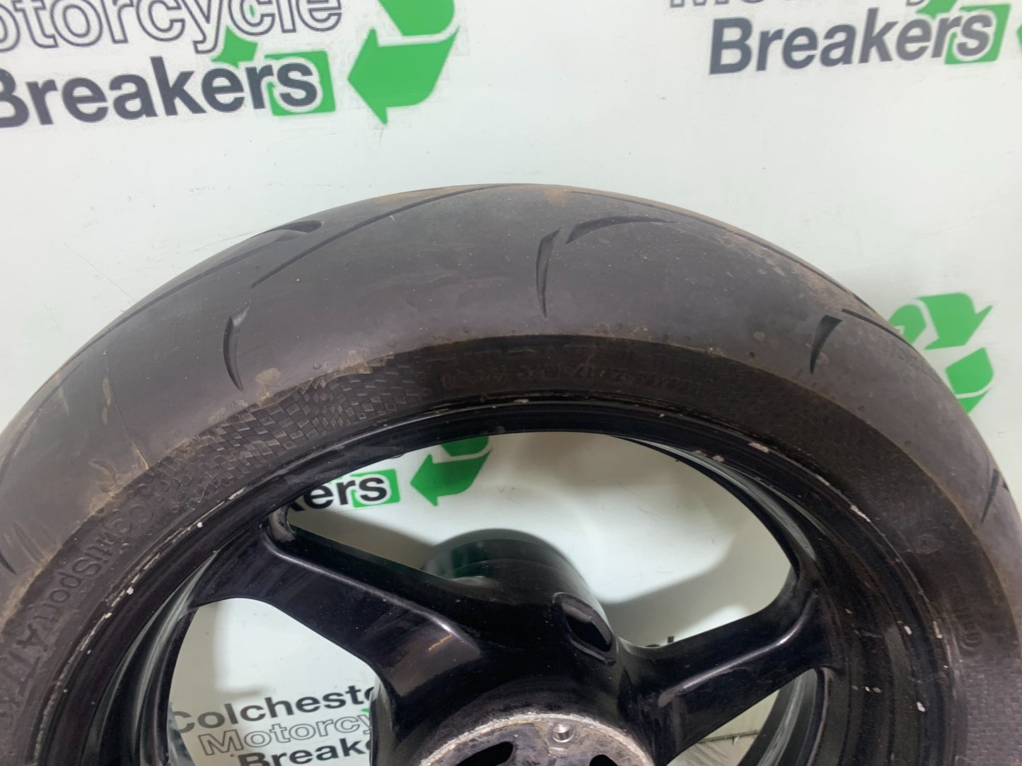HONDA CBR600 CBR 600 RR REAR WHEEL  YEAR 2003-2004 CMB1173)