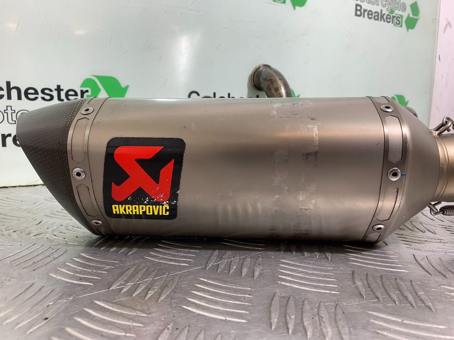 KTM 690 DUKE R LC4 AKRAPOVIC FULL EXHAUST SYSTEM YEAR 2012-2015  (CMB1180)