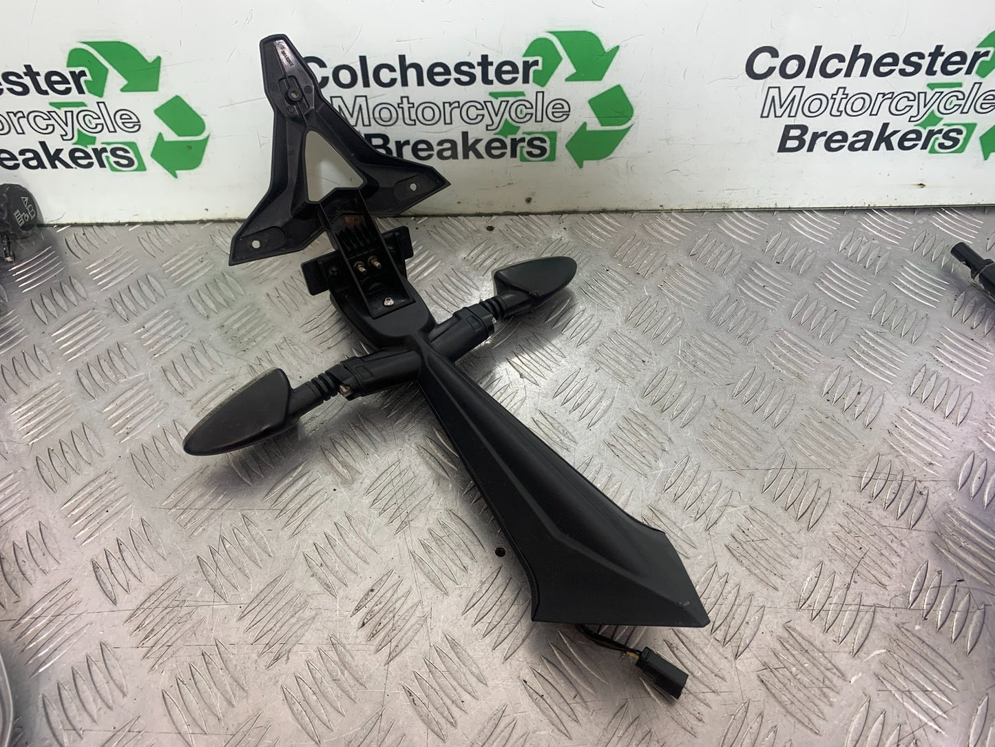 TRIUMPH 675 STREET TRIPLE REAR MUDGUARD AND INDICATORS   2013-2016 (CMB1186)