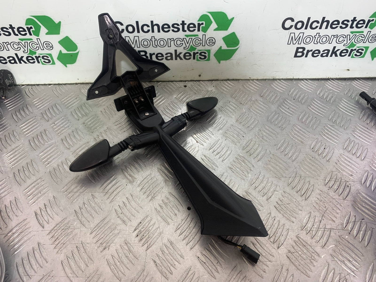 TRIUMPH 675 STREET TRIPLE REAR MUDGUARD AND INDICATORS   2013-2016 (CMB1186)