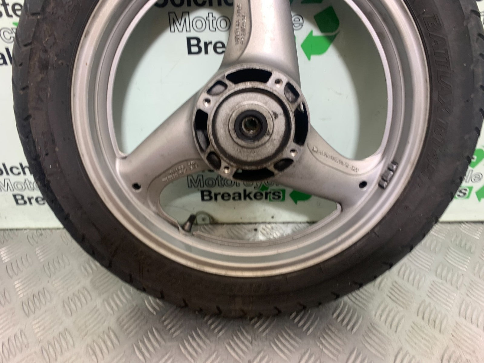 HONDA XL125 VARADERO REAR WHEEL   YEAR 2001-2006  (CMB1210)