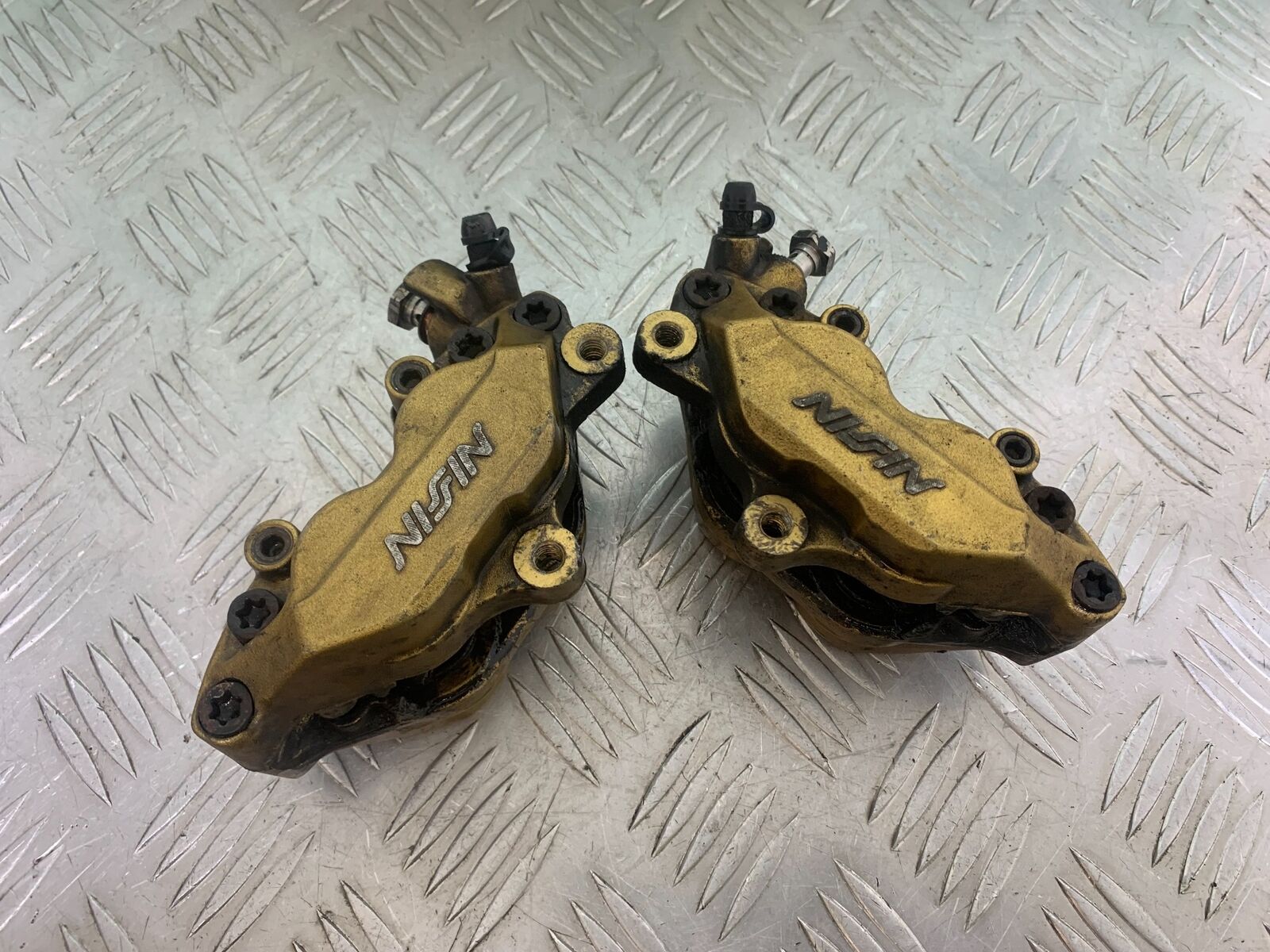 HONDA CBR600 CBR 600 RR FRONT CALIPERS  YEAR 2003-2004 CMB1086)