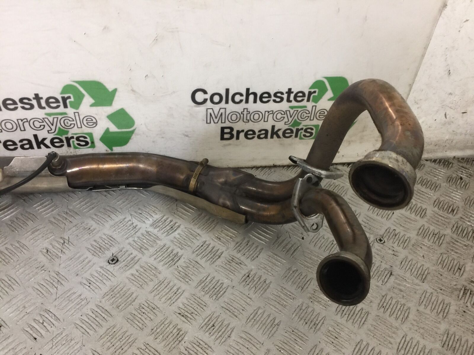 HONDA CRF1000 (DCT) AFRICA TWIN EXHAUST DOWNPIPES  YEAR 2019 (STOCK 835)