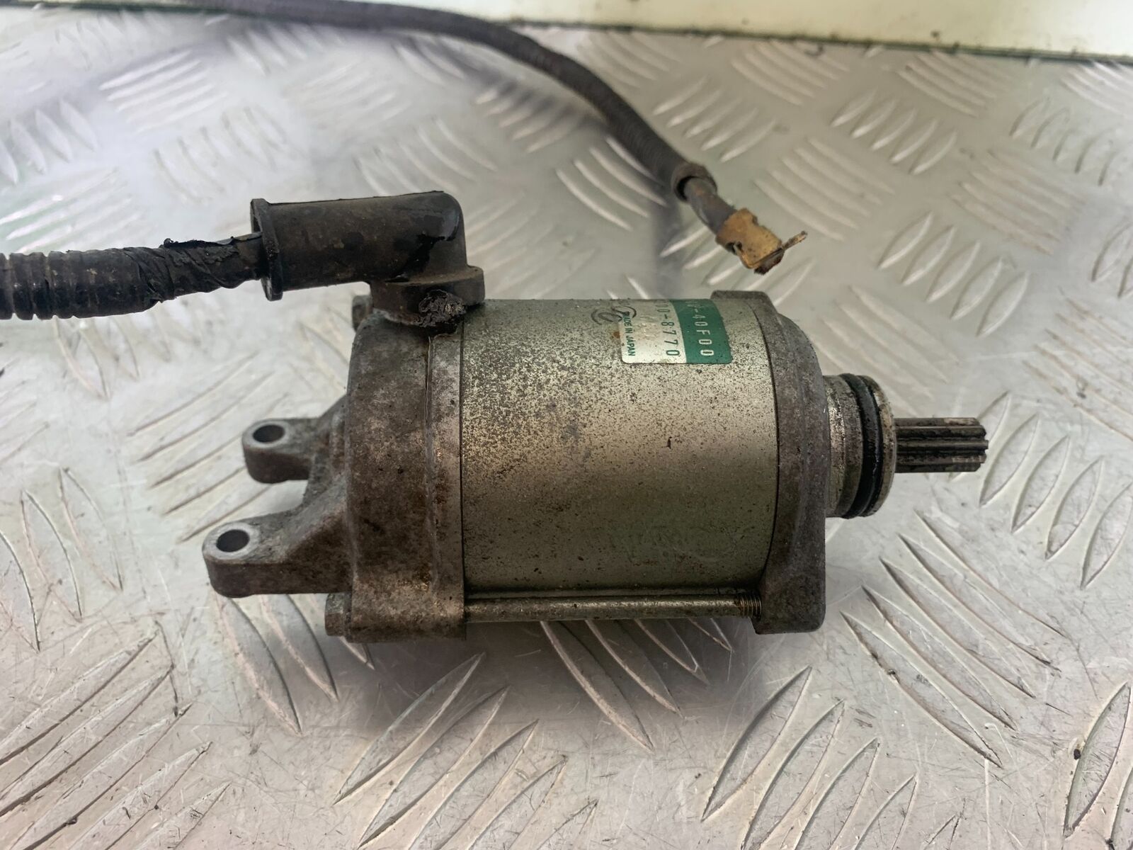 SUZUKI GSXR1000 K1 K2 STARTER MOTOR  YEAR 2001 (STOCK 753)