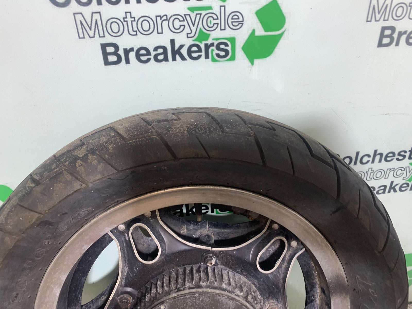 HONDA GL500 GL 500 SILVERWING REAR WHEEL YEAR 1981-82 (CMB1168)