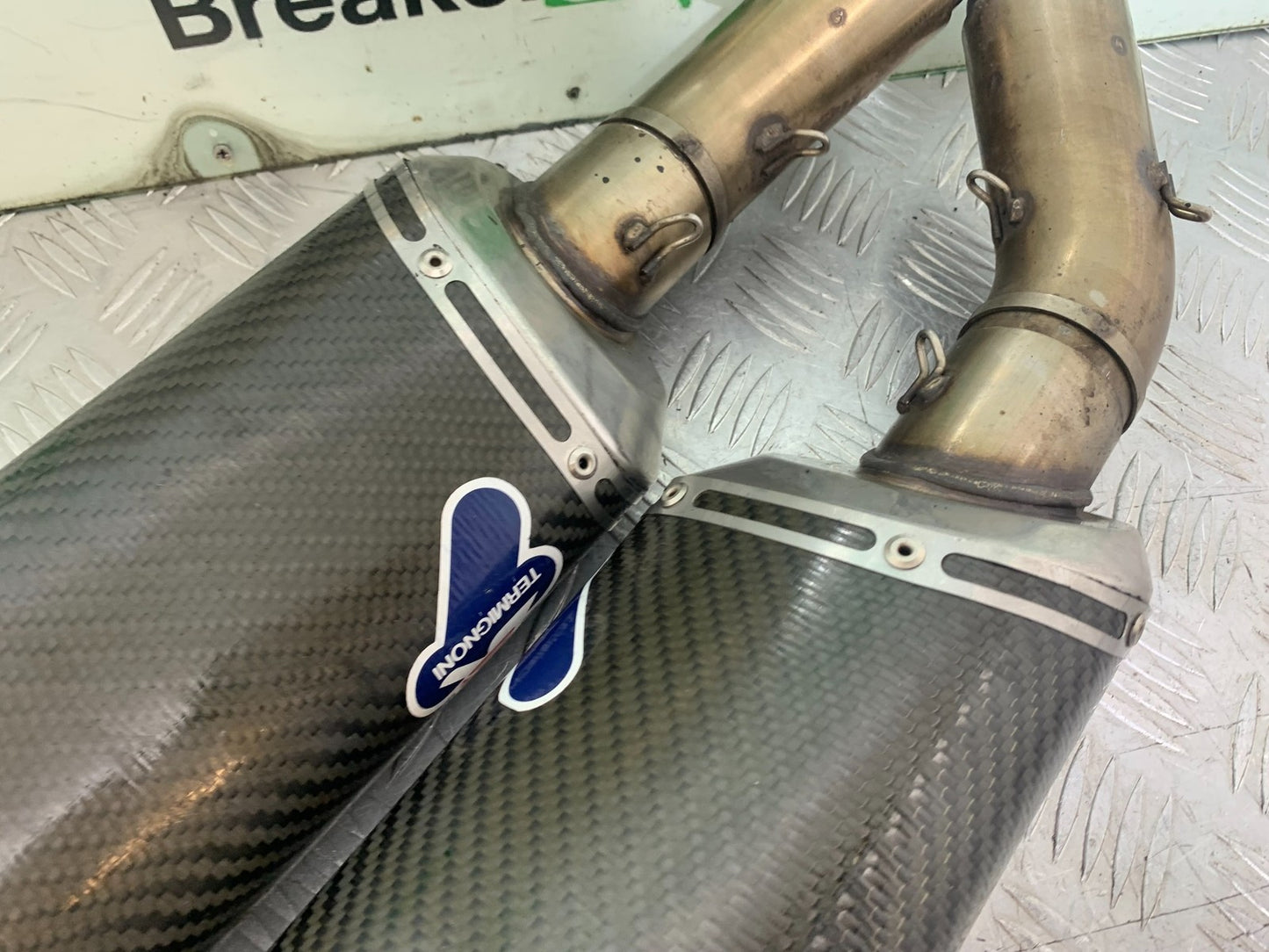 DUCATI 1198 S TERMIGNONI CARBON SILENCERS YEAR 2009-2011 (CMB1219)