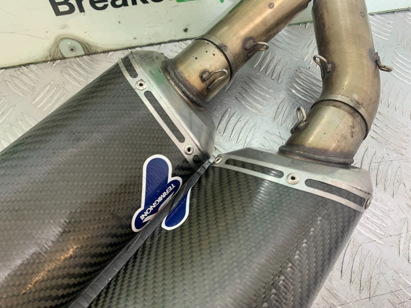 DUCATI 1198 S TERMIGNONI CARBON SILENCERS YEAR 2009-2011 (CMB1219)