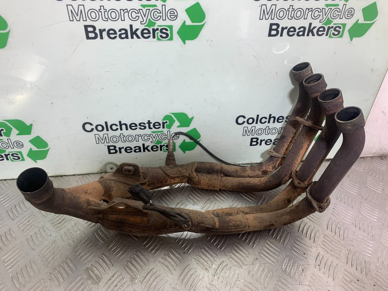 HONDA CBR600 CBR 600 RR EXHAUST DOWNPIPES  YEAR 2003-2004 CMB1173)