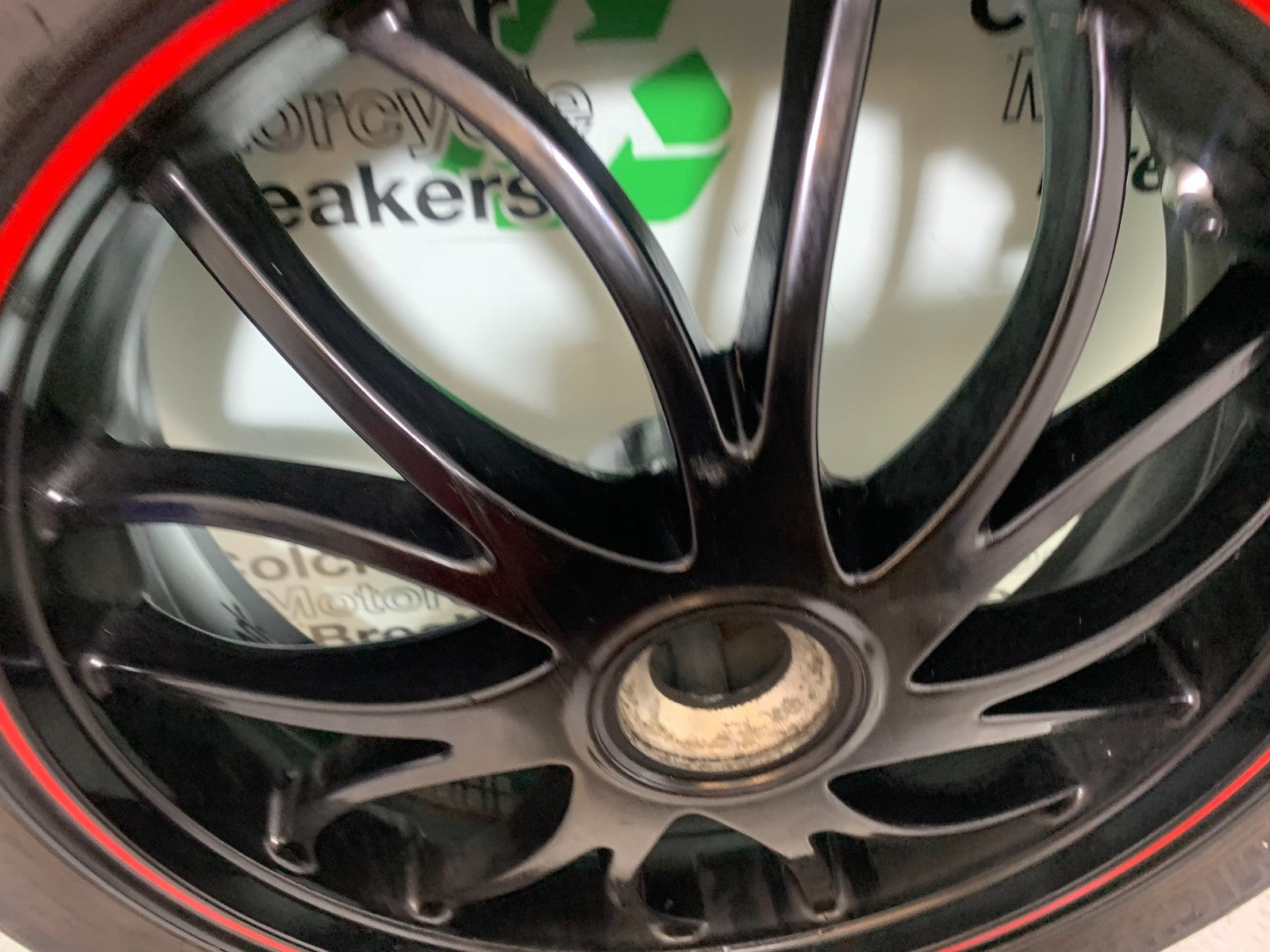 TRIUMPH SPEED TRIPLE R 1050 REAR WHEEL   2009 (CMB1183)