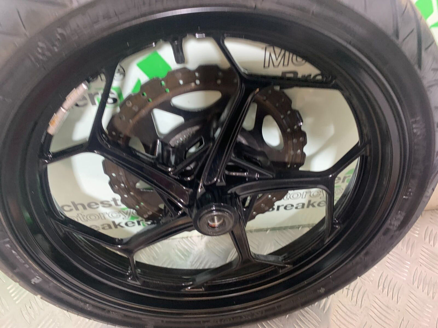 KAWASAKI Z300 ER300 FRONT WHEEL (WITH GOOD TYRE)   YEAR 2016-2018  (CMB1056)