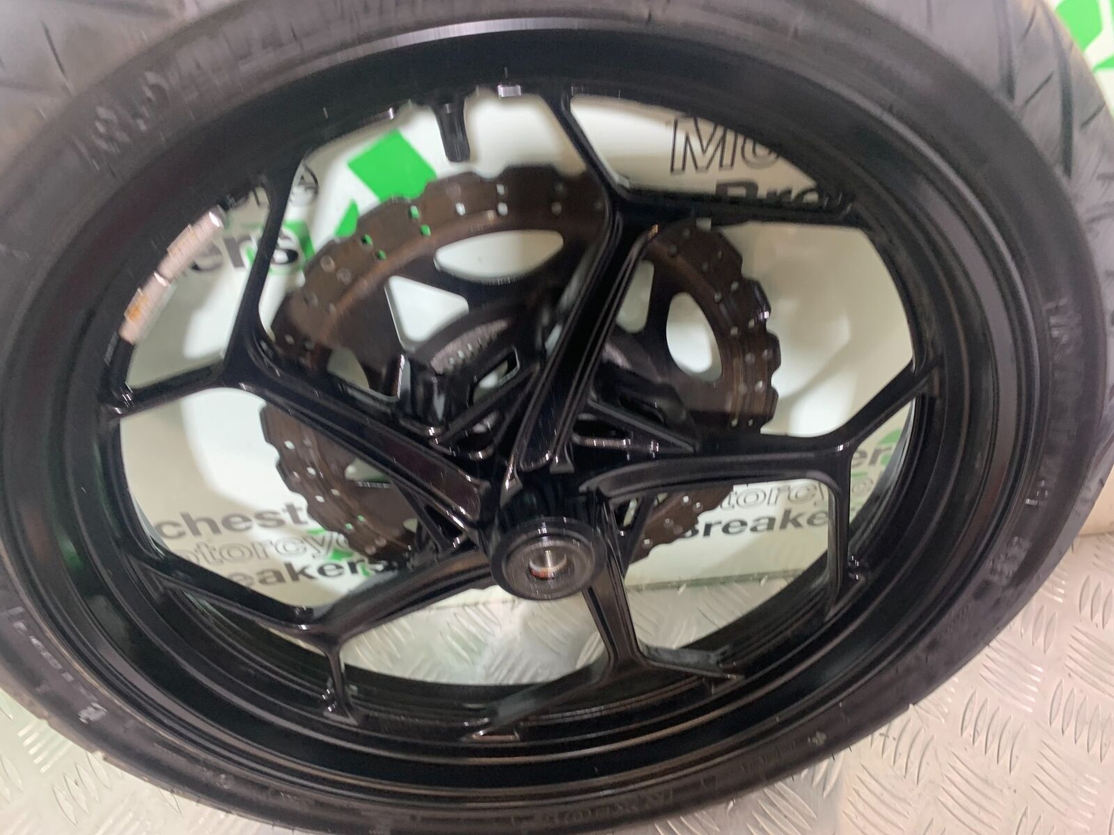KAWASAKI Z300 ER300 FRONT WHEEL (WITH GOOD TYRE)   YEAR 2016-2018  (CMB1056)