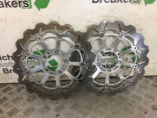 DUCATI 999 BIPOSTO FRONT BRAKE DISCS  YEAR 2004 (STOCK 549)