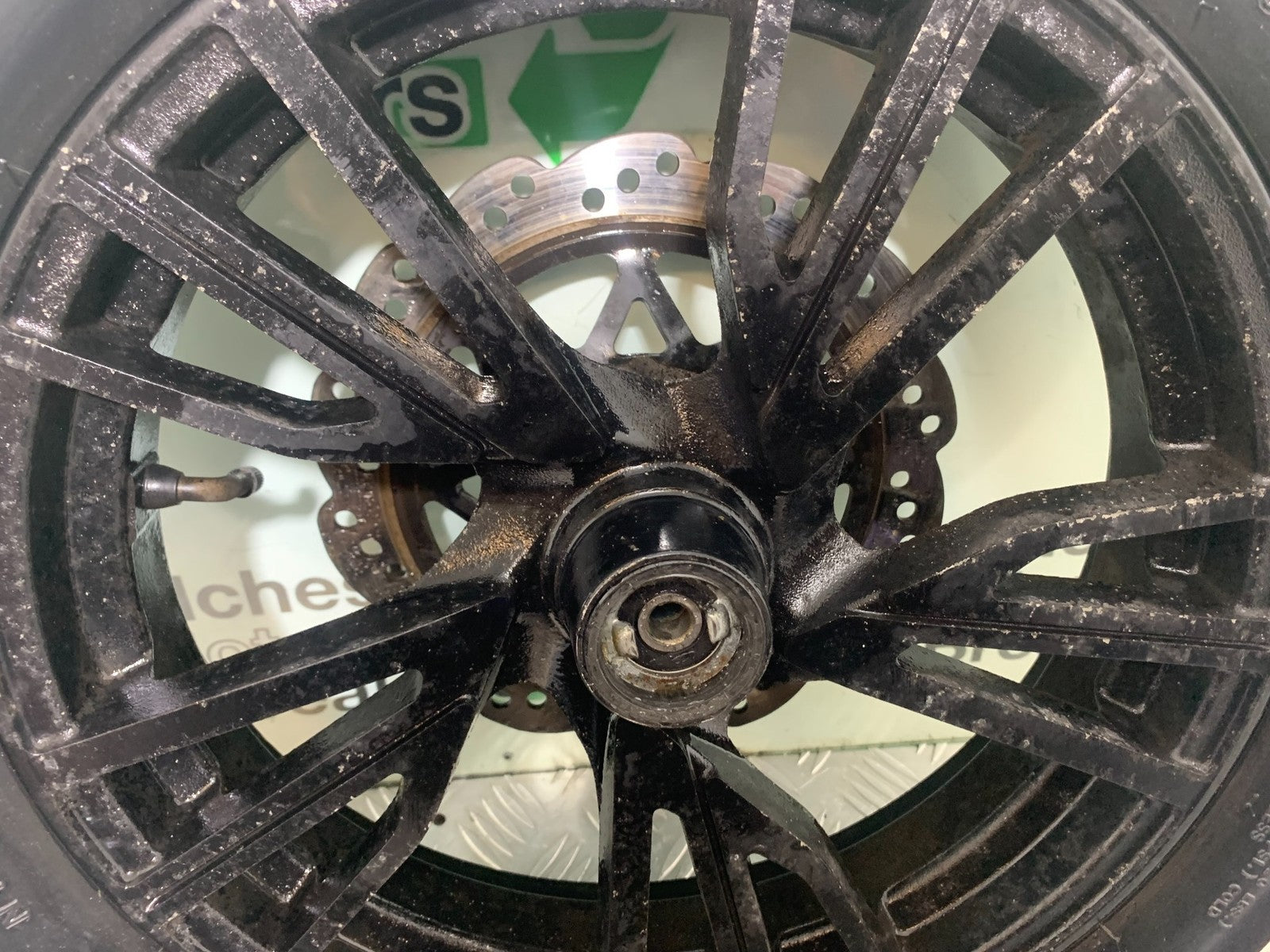 NECO ALEXONE 125 FRONT WHEEL  YEAR 2016-2022  (CMB1273)