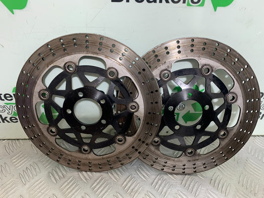 KAWASAKI ZZR1100 D FRONT BRAKE DISCS  YEAR 1993-2001 (CMB1189)