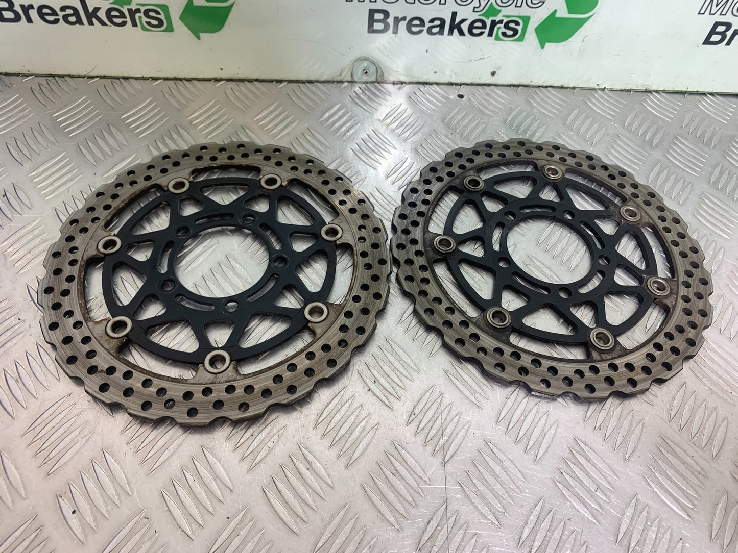 KAWASAKI ZX6R FRONT BRAKE DISCS YEAR 2009-2012 (CMB1136)