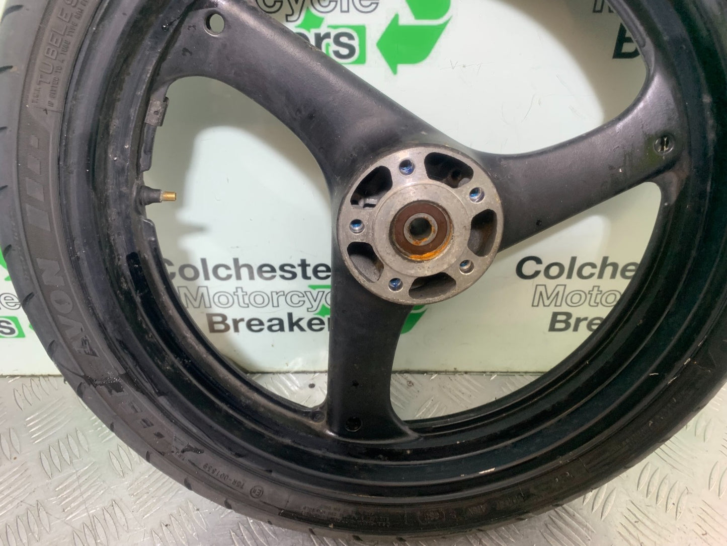 SUZUKI GS500 GS 500 FRONT WHEEL YEAR 2001-2008 (CMB1254)