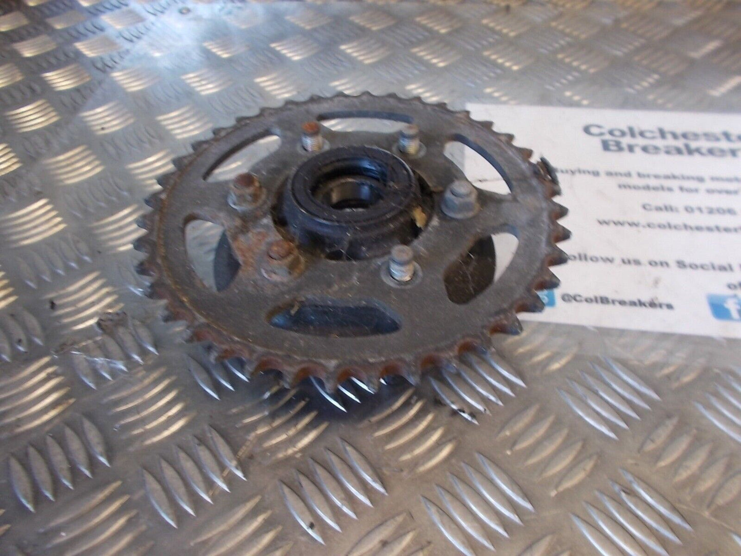 KAWASAKI ZX6 ZX6R ZX6G REAR SPROCKET CARRIER  YEAR 1998