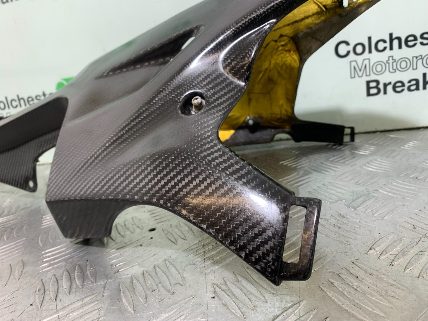 HONDA CBR1000 RR CBR1000RR FIREBLADE CARBON FIBRE BELLYPAN 2008-2011 (CMB1179)