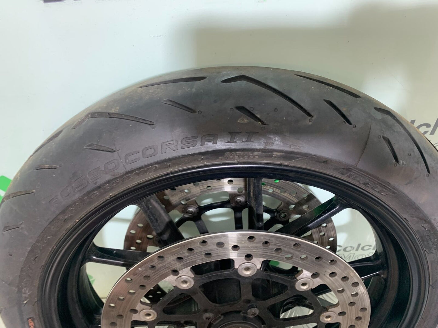 DUCATI STREETFIGHTER 848 FRONT WHEEL AND DISCS   YEAR 2011-2016 (CMB1050)