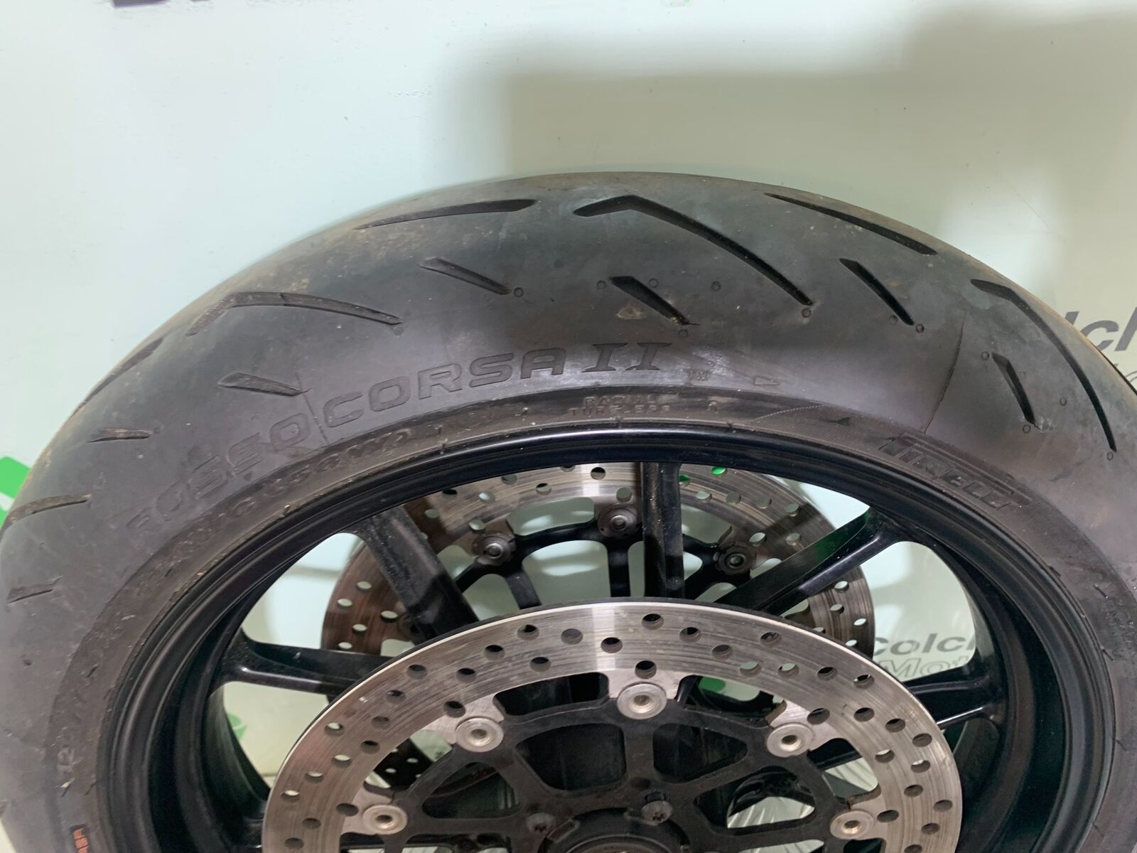 DUCATI STREETFIGHTER 848 FRONT WHEEL AND DISCS   YEAR 2011-2016 (CMB1050)