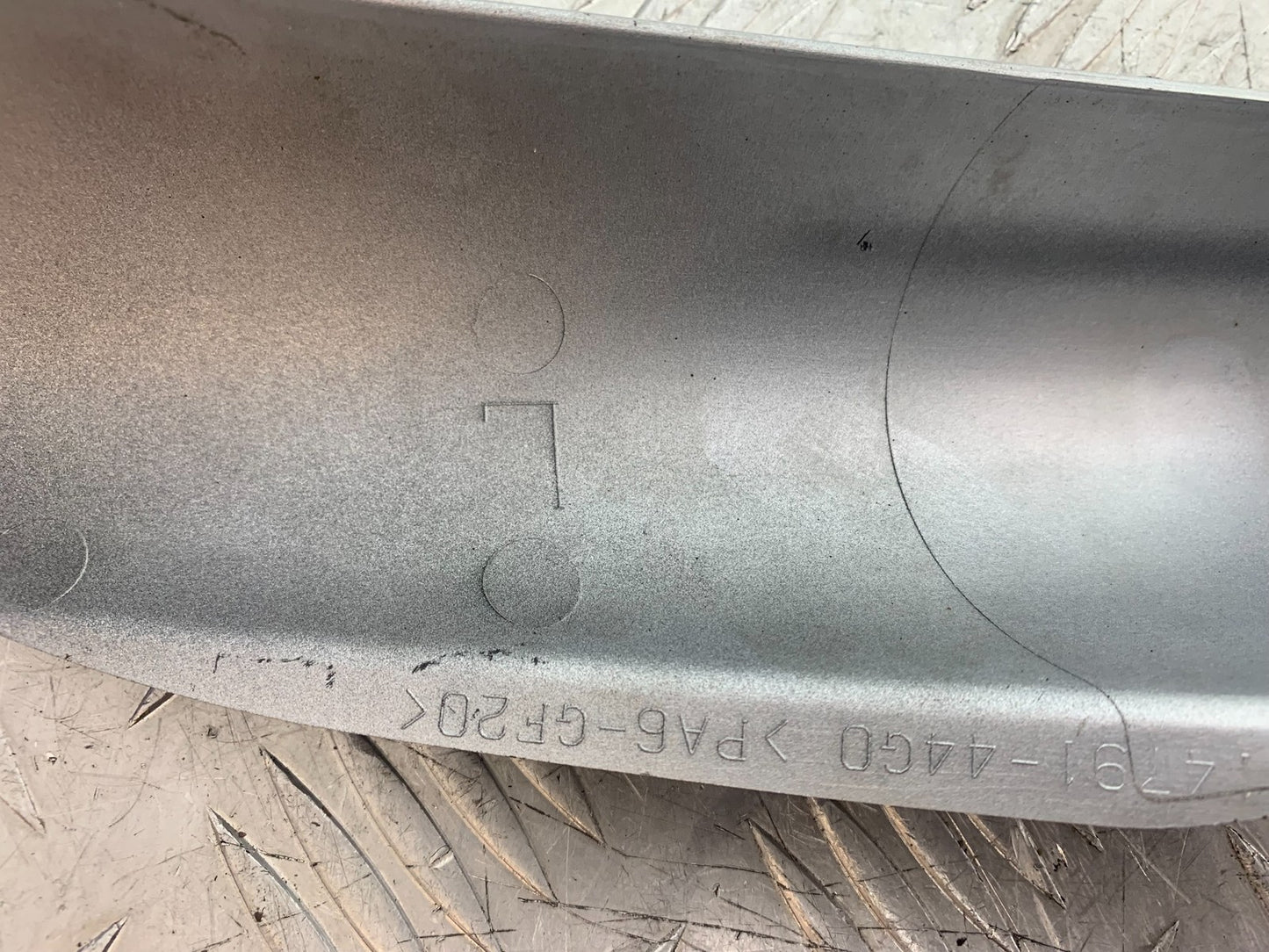 SUZUKI GSR600 GSR 600 LEFT SILENCER COVER  2006-2010 (CMB1177)