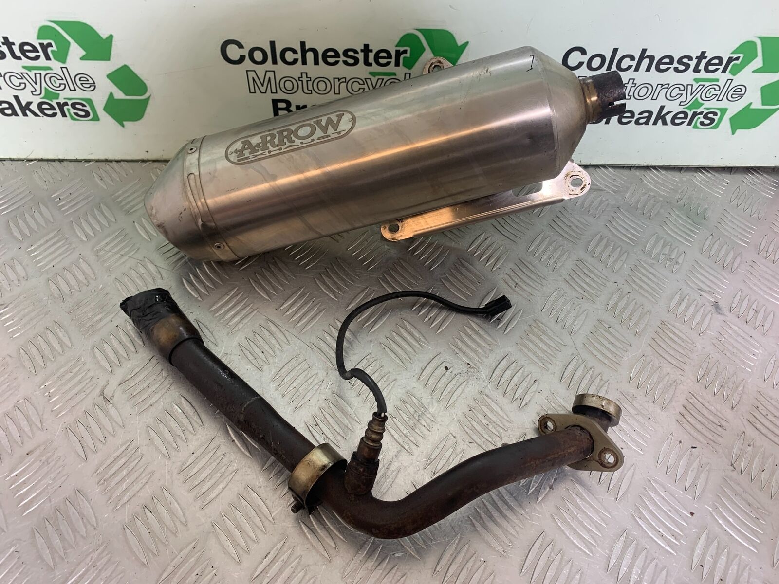 SUZUKI AN 200 UN 200 BURGMAN ARROW EXHAUST  YEAR 2007-09 (CMB1128)