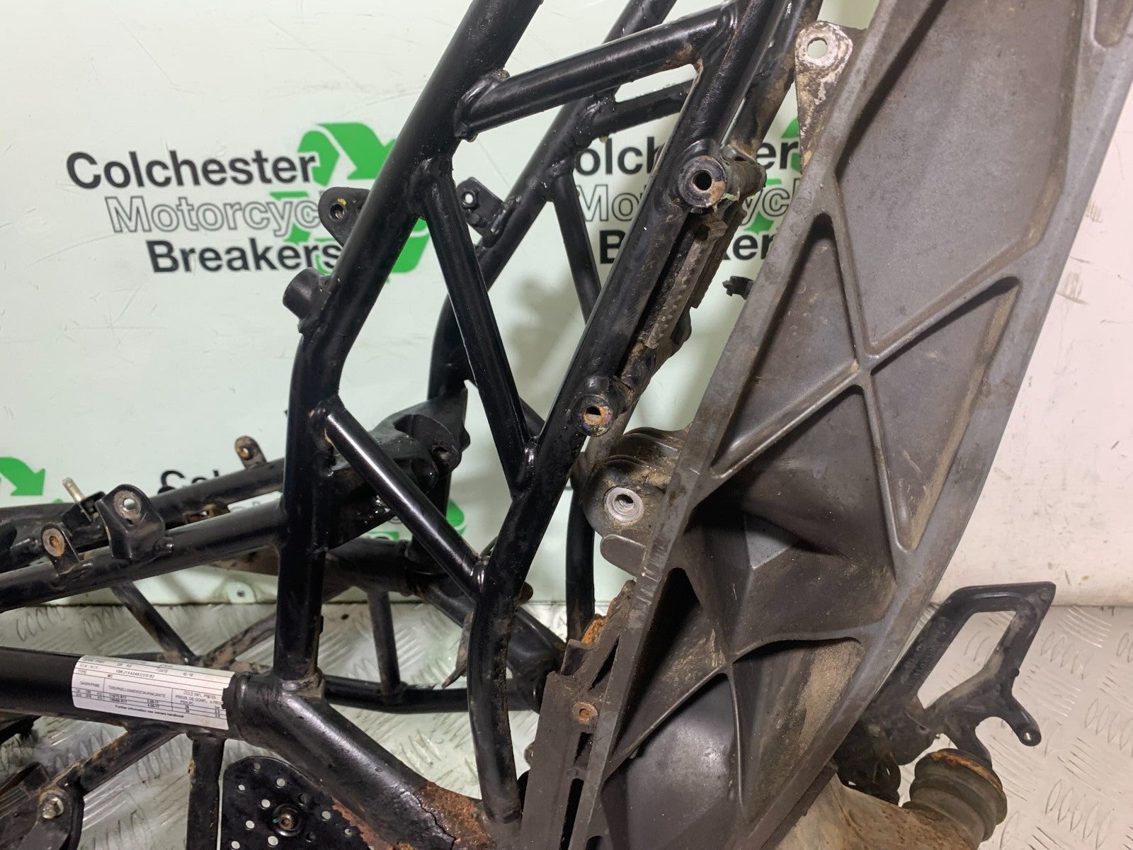 KTM RC125 RC 125 FRAME REG LOG BOOK YEAR 2017-2022 (CMB 1244)