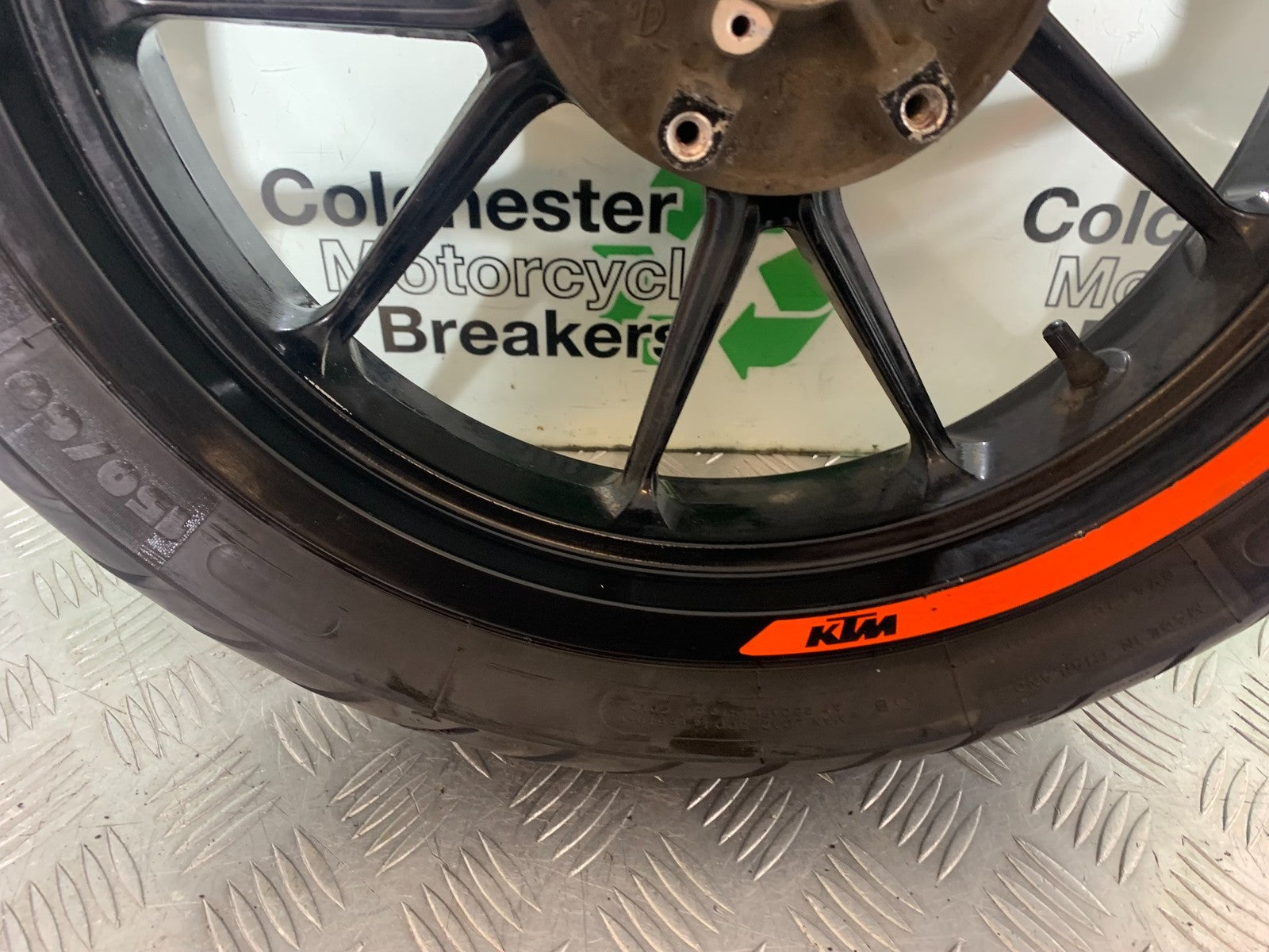 KTM DUKE 125 REAR WHEEL  YEAR 2017-2022 (CMB1222)