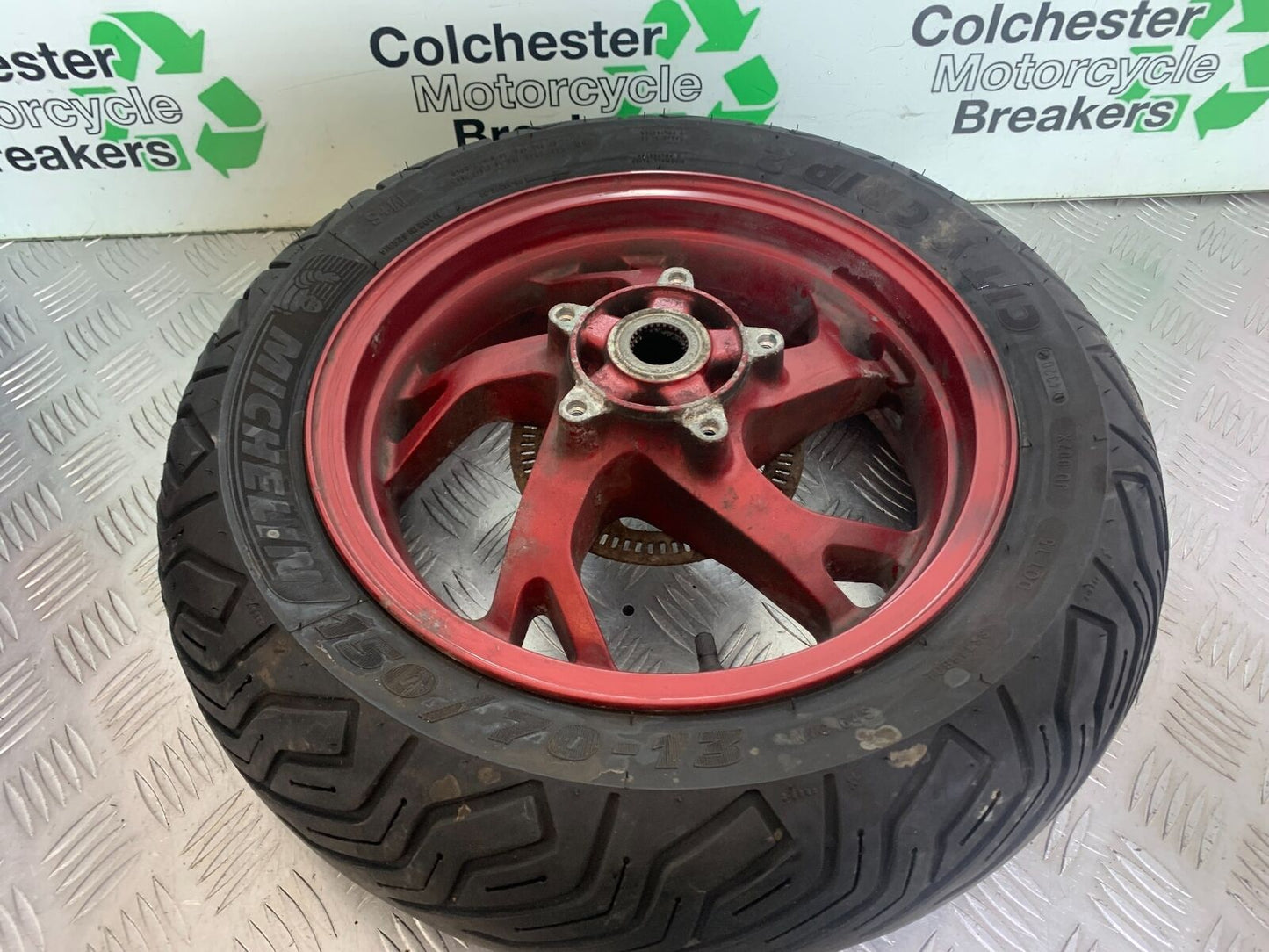 SUZUKI AN400 AN 400 BURGMAN REAR WHEEL    YEAR 2017-2024 (CMB1118)