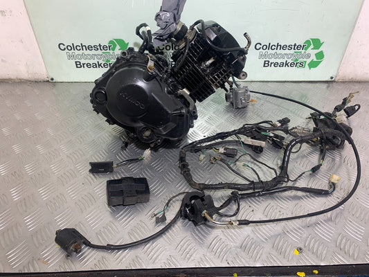 KYMCO 125 ENGINE AND RUNNING GEAR YEAR 2010