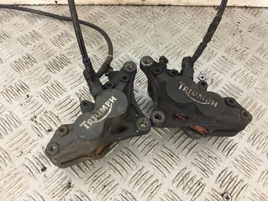 TRIUMPH 955i SPRINT ST FRONT BRAKE CALIPERS  YEAR 1999-2004 (STOCK 735)