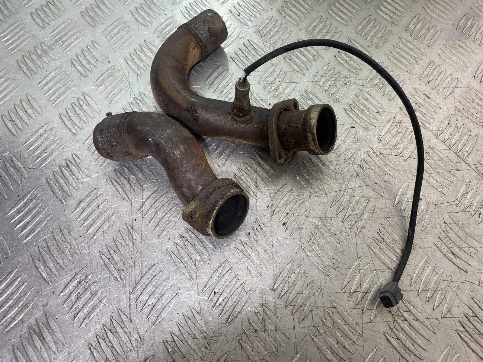 SUZUKI DL1000 V-STROM EXHAUST DOWNPIPES   YEAR 2014-2019 (CMB1325)