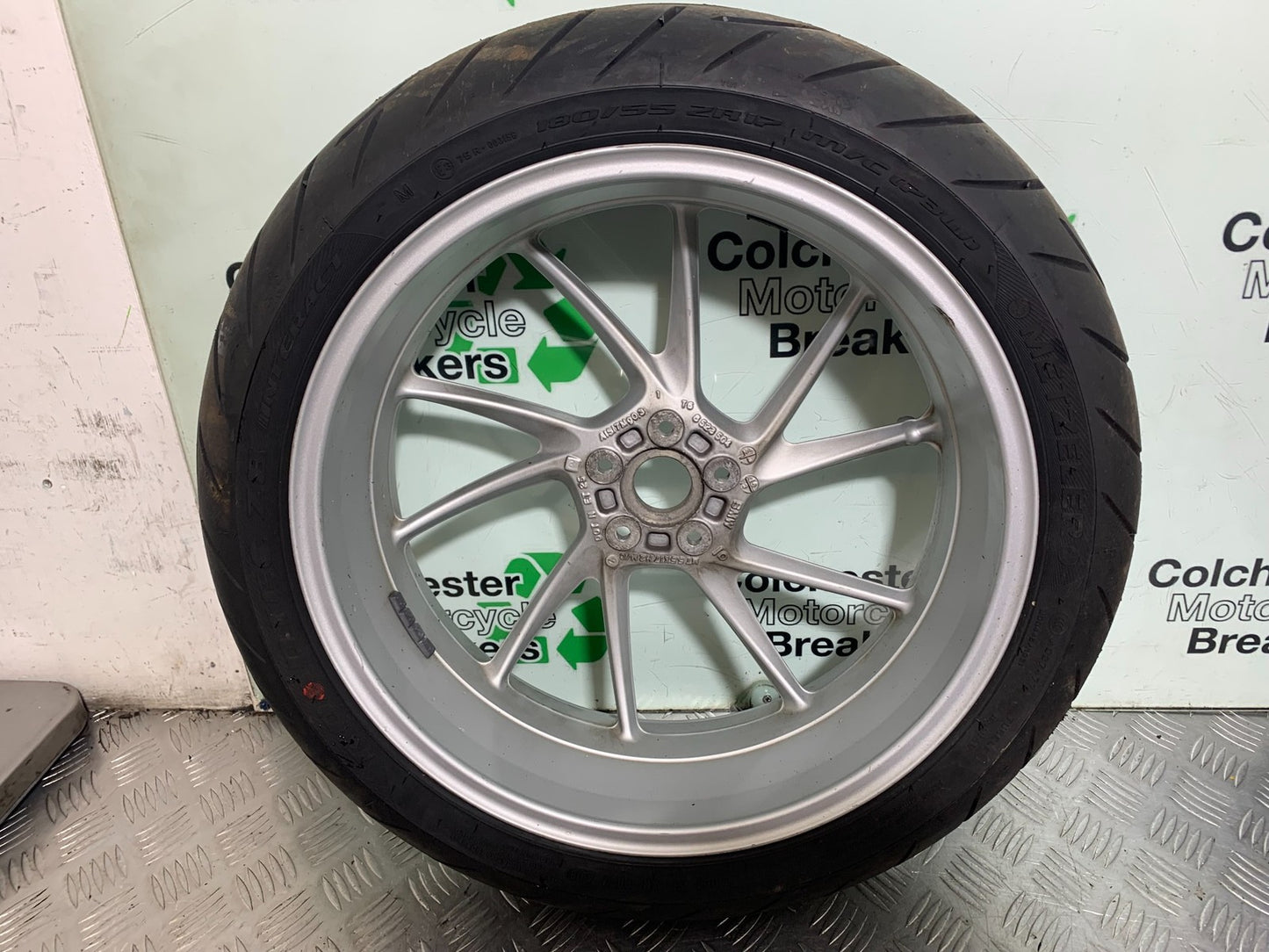 BMW F800 GT REAR WHEEL  YEAR 2013-2017 (CMB1248)